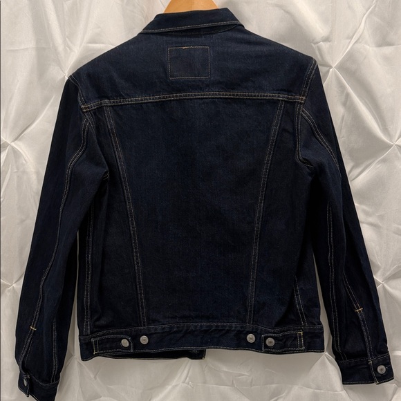 Levi's Dark Blue Denim Jacket - Picture 3 of 10